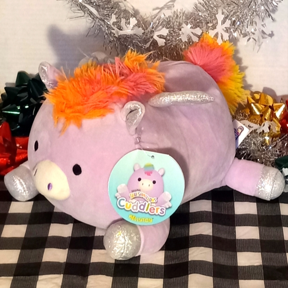 Squishmallows Stefana Cuddlers Purple Pegasus